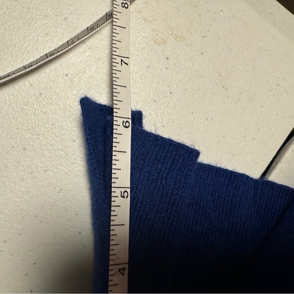 Ava & Viv - V Neck Long Sleeve Knit Sweater - Royal Blue - 2x - Picture 15 of 15